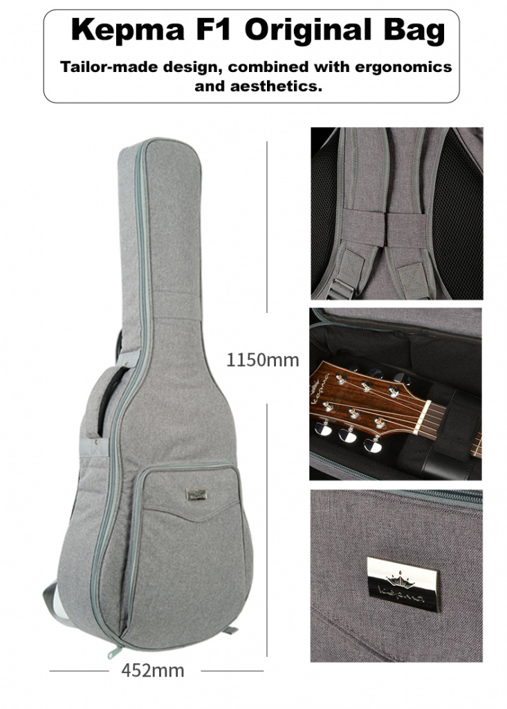 Kepma F1 Acoustic Guitar with gig bag - LEEN MUSIC SHOP