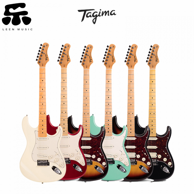 Tagima TG530/TG530 Pro Electric Guitar with Quality Gig Bag LEEN