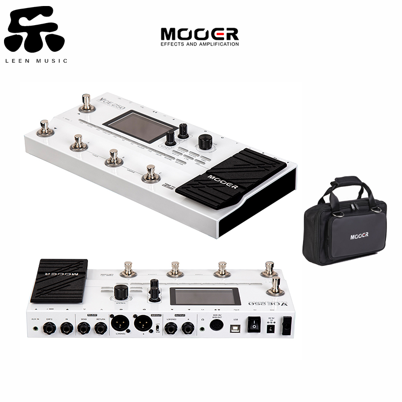 Mooer GE250 Guitar Amp Modelling and Multi Effects Pedal with gig