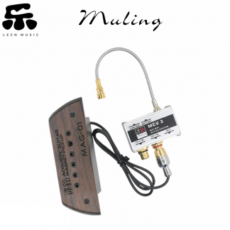 Muling MCV1/2/3 Guitar Piezo & Microphone & Patch & Sound Hole Pickup for Acounstic Guitar